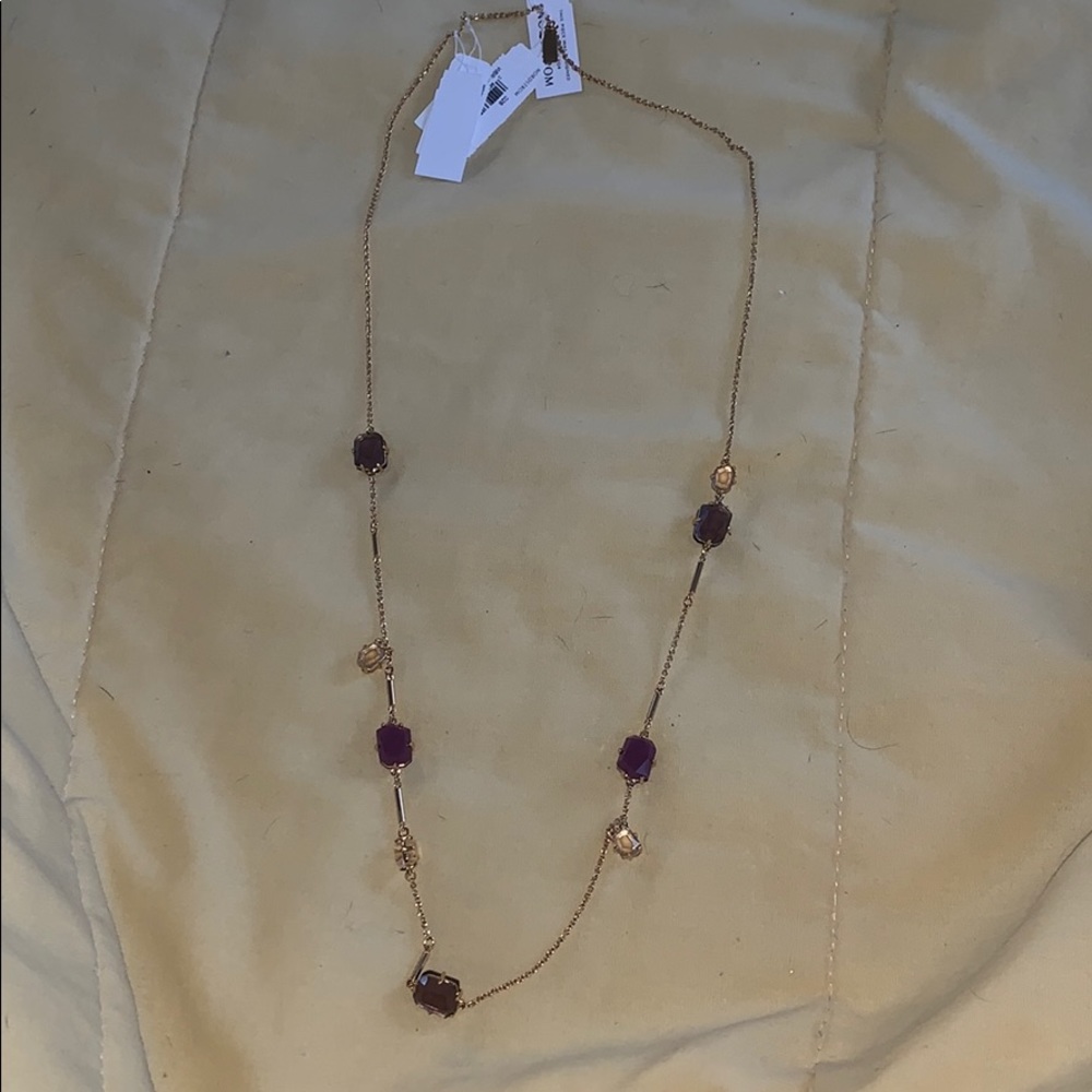 Beautiful gold kate spade necklace